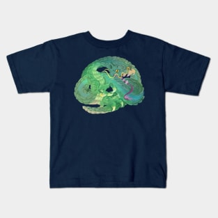 Earth Dragon Kids T-Shirt